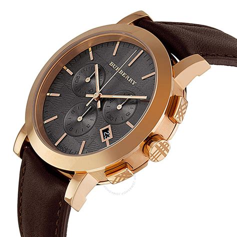 burberry chronograph gold|Burberry watches official website.